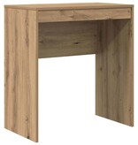 VidaXL Bureau artisanaal eikenkleurig 70 x 40 x 76 cm Bewerkt hout