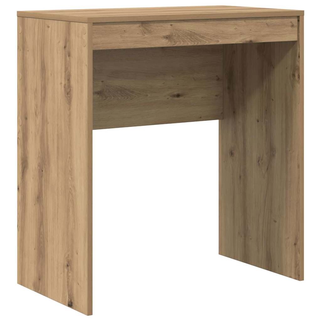 VidaXL Bureau artisanaal eikenkleurig 70 x 40 x 76 cm Bewerkt hout