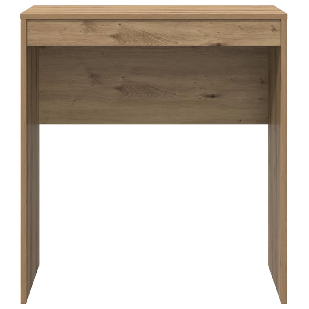 VidaXL Bureau artisanaal eikenkleurig 70 x 40 x 76 cm Bewerkt hout