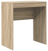 VidaXL Bureau Sonoma eiken 70 x 40 x 76 cm Bewerkt hout