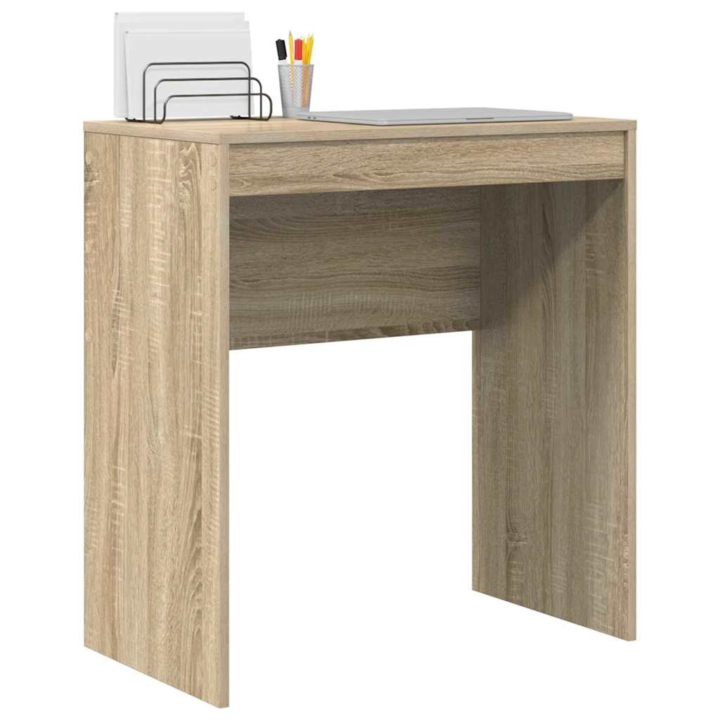VidaXL Bureau Sonoma eiken 70 x 40 x 76 cm Bewerkt hout