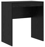 VidaXL Bureau Zwart eiken 70 x 40 x 76 cm Bewerkt hout