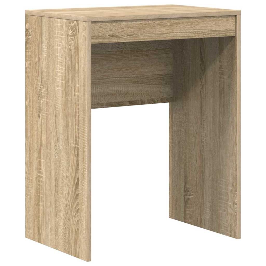 VidaXL Bureau Sonoma eiken 60 x 40 x 76 cm Bewerkt hout