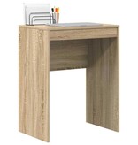 VidaXL Bureau Sonoma eiken 60 x 40 x 76 cm Bewerkt hout