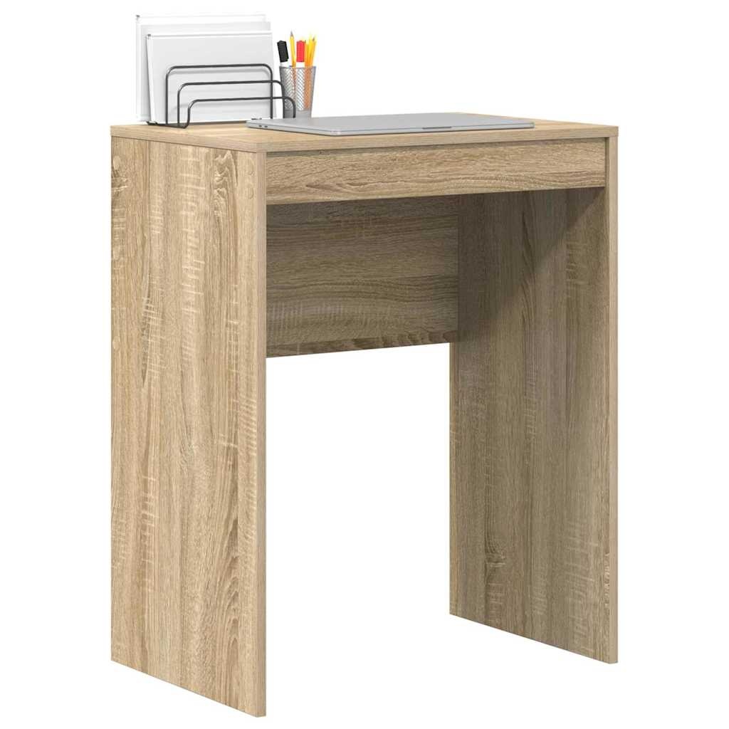 VidaXL Bureau Sonoma eiken 60 x 40 x 76 cm Bewerkt hout