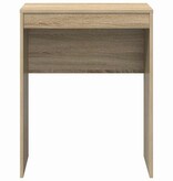 VidaXL Bureau Sonoma eiken 60 x 40 x 76 cm Bewerkt hout