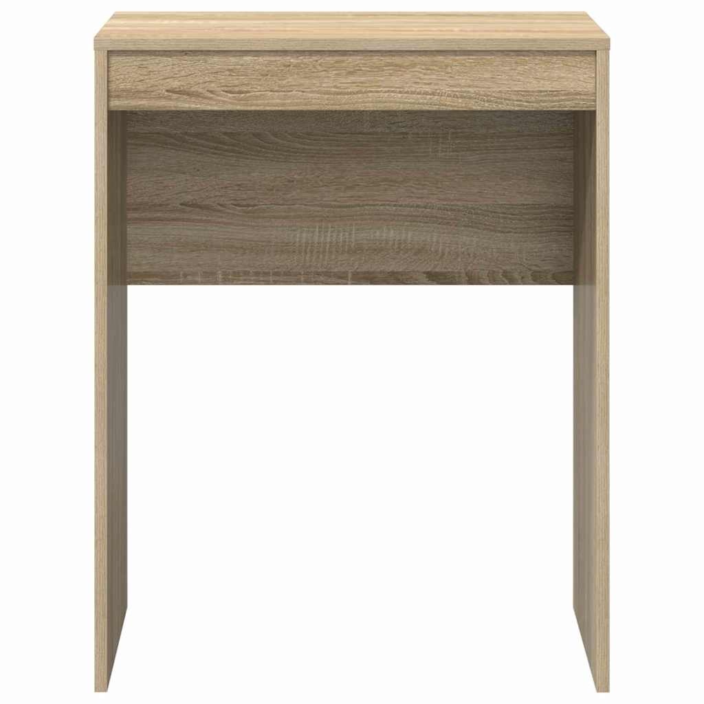 VidaXL Bureau Sonoma eiken 60 x 40 x 76 cm Bewerkt hout