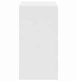 VidaXL Bureau Wit 60 x 40 x 76 cm Bewerkt hout