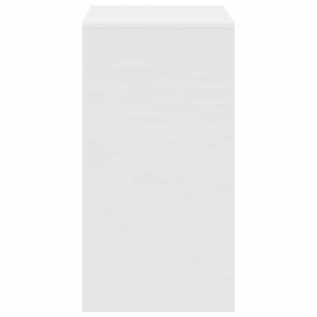 VidaXL Bureau Wit 60 x 40 x 76 cm Bewerkt hout