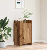 VidaXL Dressoir Oud hout 45 x 35 x 75 cm Bewerkt hout