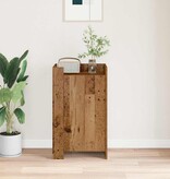 VidaXL Dressoir Oud hout 45 x 35 x 75 cm Bewerkt hout