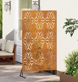 VidaXL Privacyscherm Grijs Staal