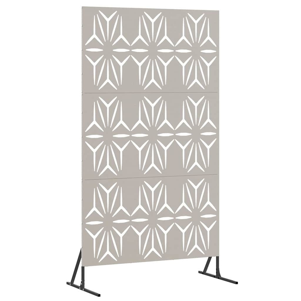 VidaXL Privacyscherm Grijs Staal