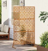 VidaXL Privacyscherm Grijs Staal