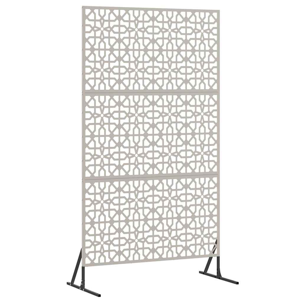 VidaXL Privacyscherm Grijs Staal