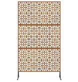 VidaXL Privacyscherm Grijs Staal