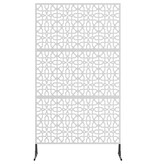 VidaXL Privacyscherm Grijs Staal
