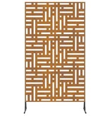 VidaXL Privacyscherm Grijs Staal