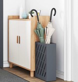 VidaXL Paraplu Standaard met opslag Antraciet 28 x 12 x 41 cm Staal