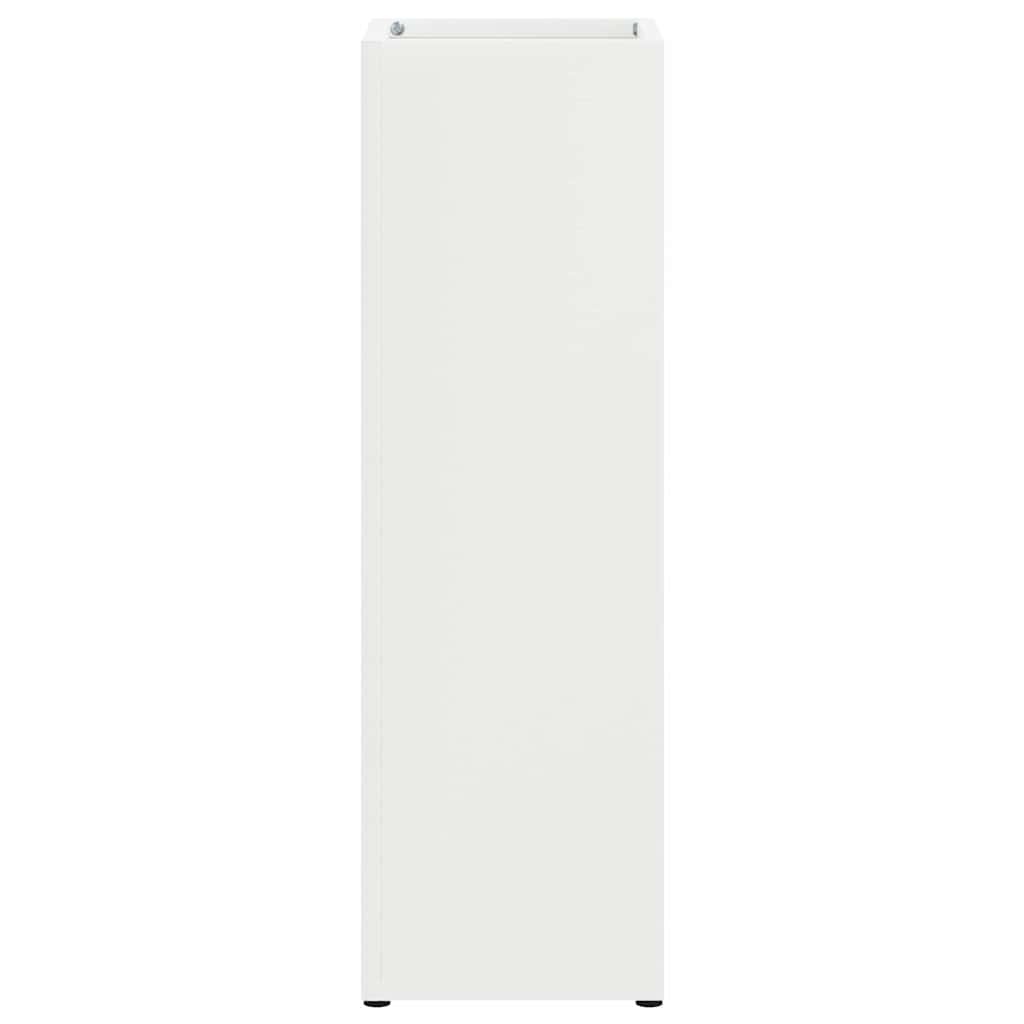 VidaXL Paraplu Standaard Wit 15.5 x 15.5 x 49 cm Metaal