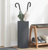 VidaXL Paraplu Standaard Antraciet 15.5 x 15.5 x 49 cm Staal