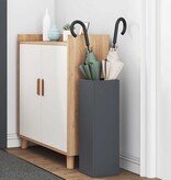 VidaXL Paraplu Standaard Antraciet 15.5 x 15.5 x 49 cm Staal