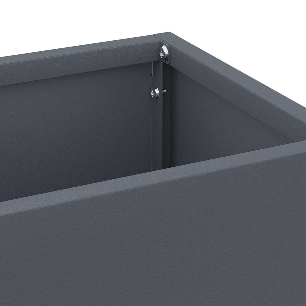 VidaXL Paraplu Standaard Antraciet 15.5 x 15.5 x 49 cm Staal