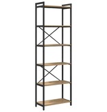 VidaXL Boekenkast artisanaal eikenkleurig 60 x 30 x 188 cm