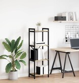 VidaXL Boekenkast Sonoma eiken 40 x 30 x 118 cm Bewerkt hout