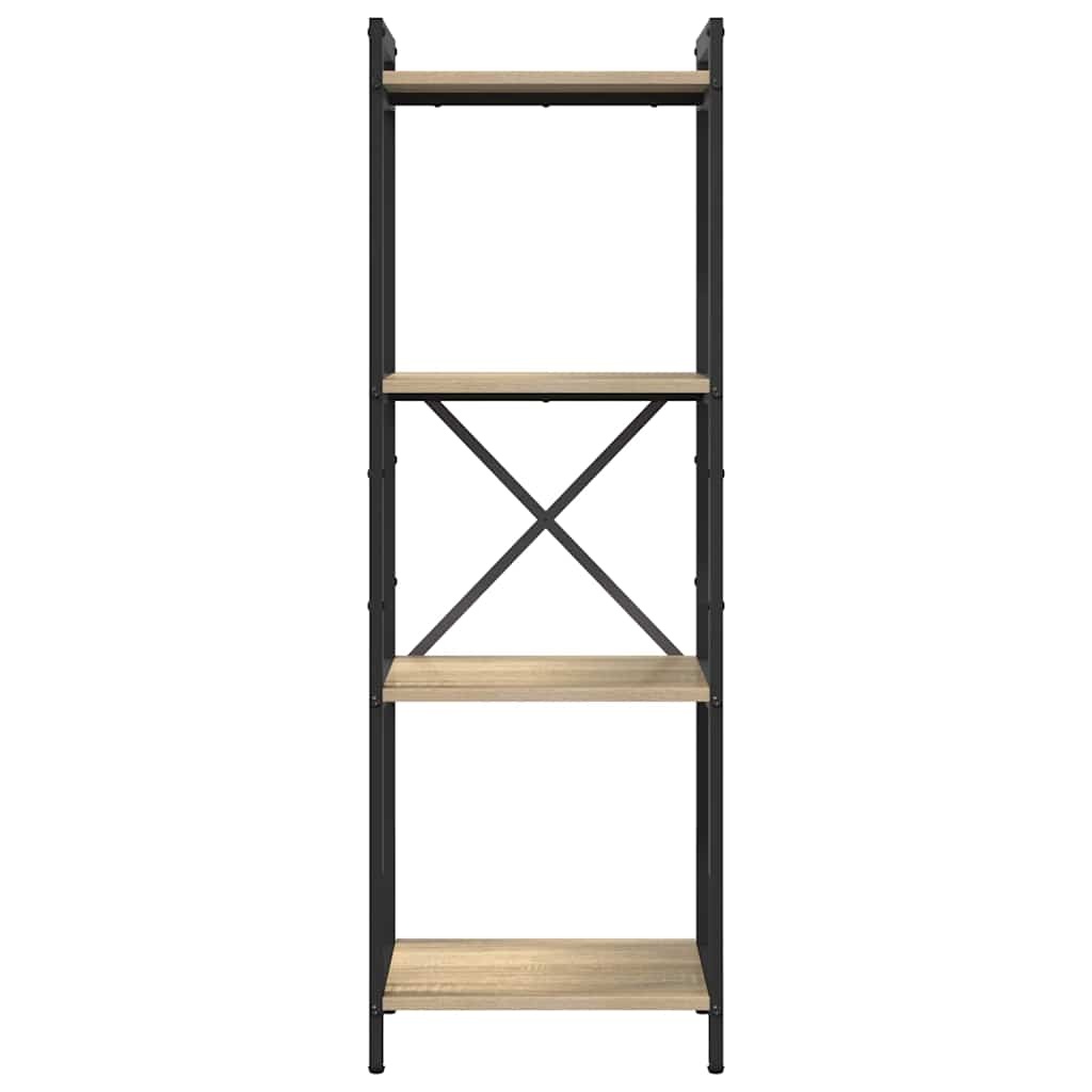 VidaXL Boekenkast Sonoma eiken 40 x 30 x 118 cm Bewerkt hout