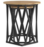 VidaXL Salontafel 2 pcs artisanaal eikenkleurig 50 x 50 x 50 cm