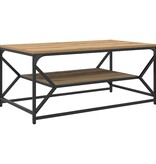 VidaXL Salontafel artisanaal eikenkleurig 90 x 50 x 40 cm