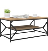 VidaXL Salontafel artisanaal eikenkleurig 90 x 50 x 40 cm