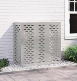 VidaXL Airconditioner hoes Zilver 110 x 50 x 105 cm Roestvrij staal