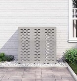 VidaXL Airconditioner hoes Zilver 110 x 50 x 105 cm Roestvrij staal