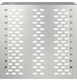 VidaXL Airconditioner hoes Zilver 110 x 50 x 105 cm Roestvrij staal