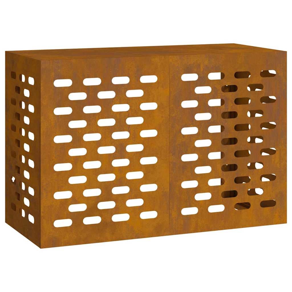 VidaXL Airconditioner hoes Roestig 90 x 40 x 60 cm Cortenstaal