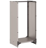 VidaXL Brandhoutrek 40x30x80 cm weervast staal