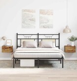 VidaXL Nachtkastje 2 pcs Oud hout 35 x 35 x 20 cm Bewerkt hout