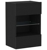 VidaXL TV-kast Zwart 40 x 30 x 60,5 cm Bewerkt hout