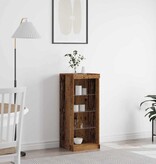 VidaXL Dressoir Oud hout 41 x 37 x 100 cm Bewerkt hout