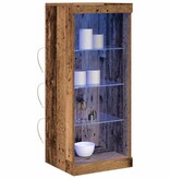 VidaXL Dressoir Oud hout 41 x 37 x 100 cm Bewerkt hout