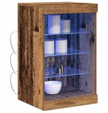 VidaXL Dressoir Oud hout 41 x 37 x 67 cm Bewerkt hout