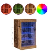 VidaXL Dressoir Oud hout 41 x 37 x 67 cm Bewerkt hout