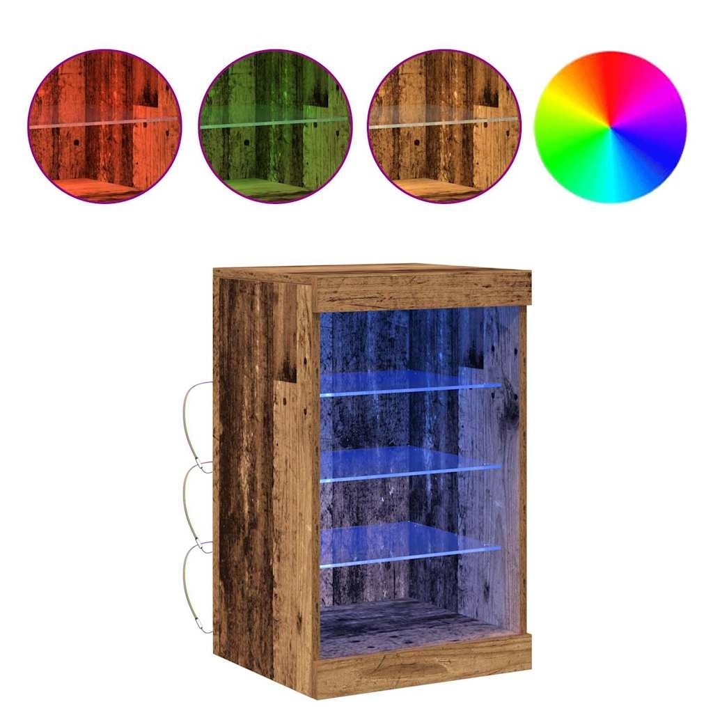 VidaXL Dressoir Oud hout 41 x 37 x 67 cm Bewerkt hout