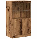 VidaXL Dressoir Bruin 60 x 37 x 100 cm Bewerkt hout