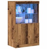 VidaXL Dressoir Bruin 60 x 37 x 100 cm Bewerkt hout