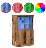 VidaXL Dressoir Bruin 60 x 37 x 100 cm Bewerkt hout