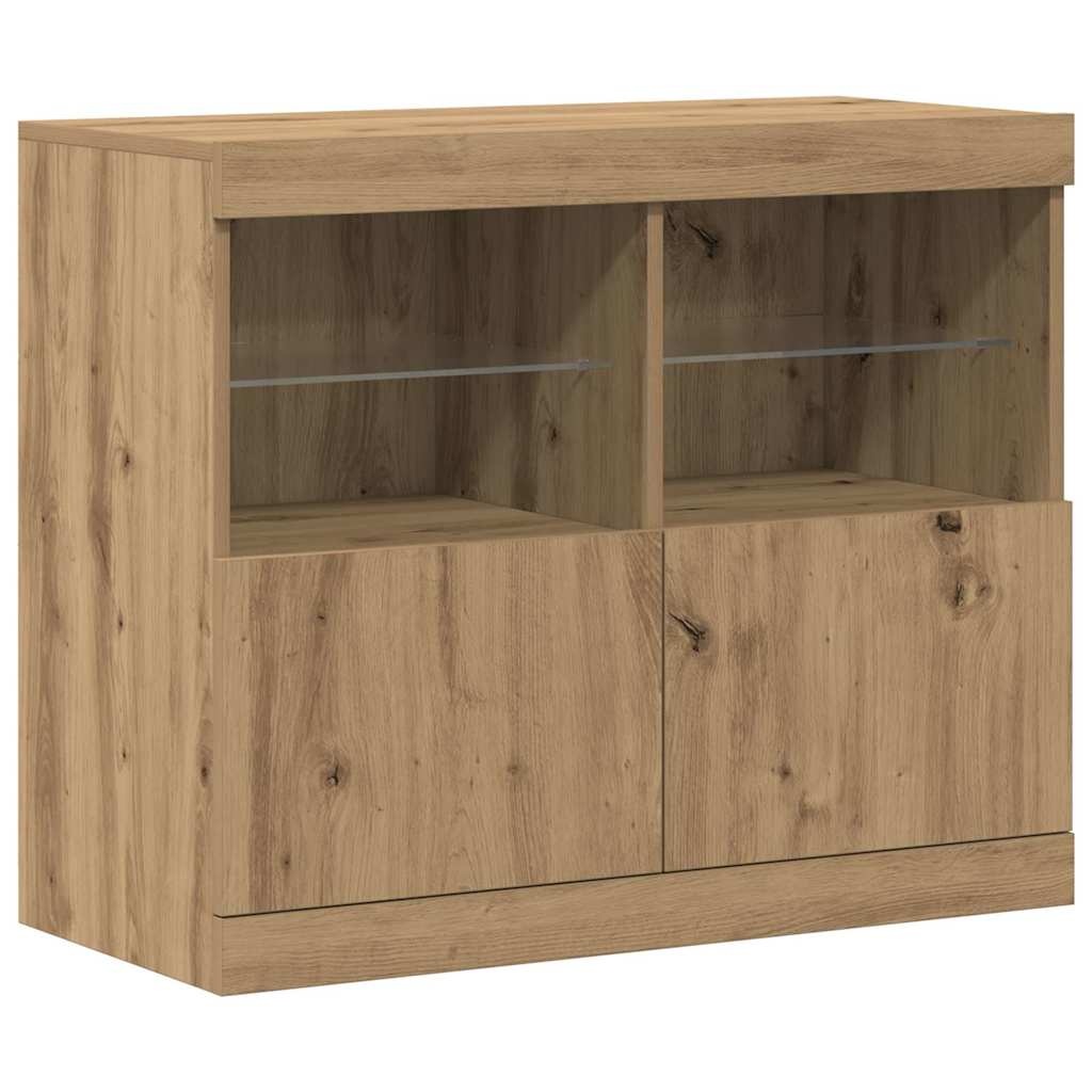 VidaXL Dressoir Bruin 81 x 37 x 67 cm Bewerkt hout