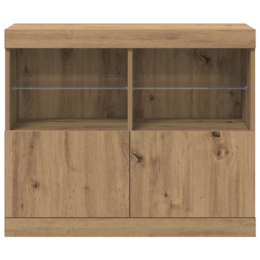 VidaXL Dressoir Bruin 81 x 37 x 67 cm Bewerkt hout